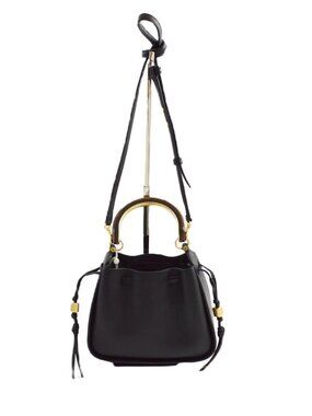 Tory Burch Miller Cinch Bag, Black #202-85
